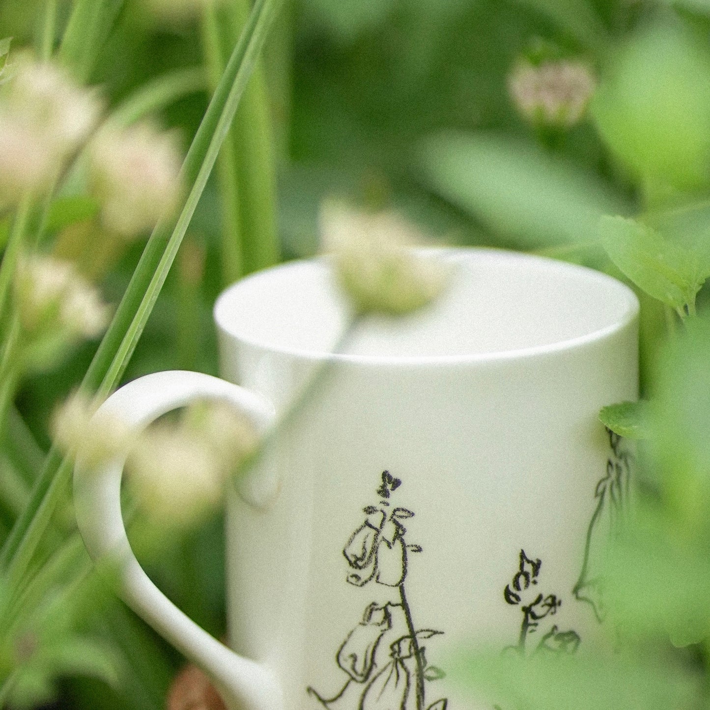 Foxglove Fine Bone China Mug