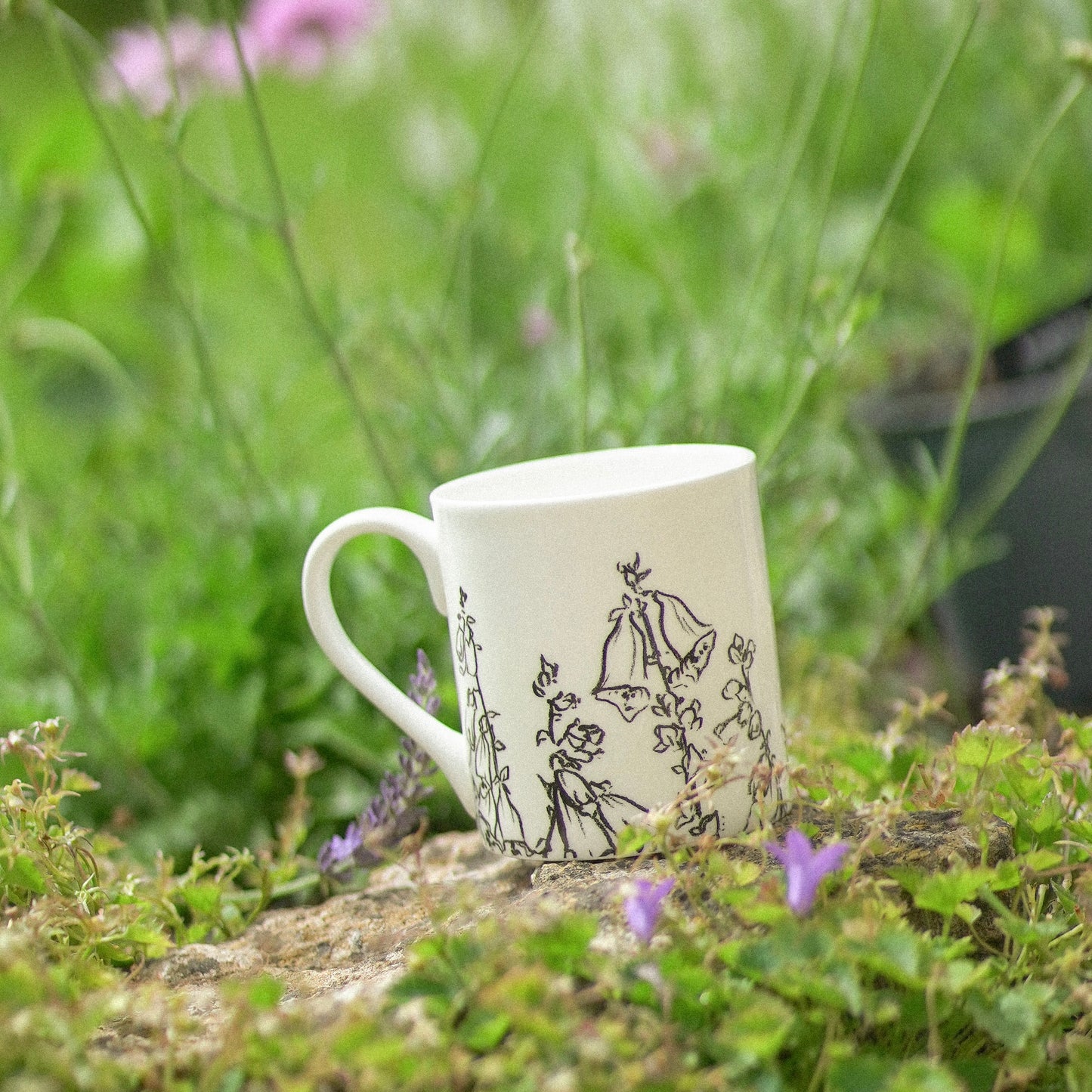 Foxglove Fine Bone China Mug