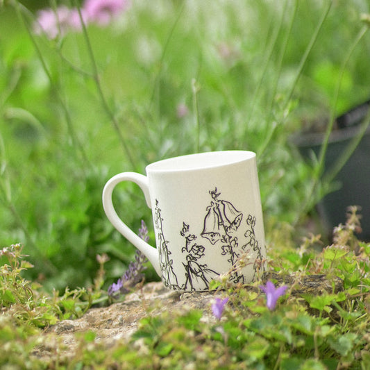 Foxglove Fine Bone China Mug