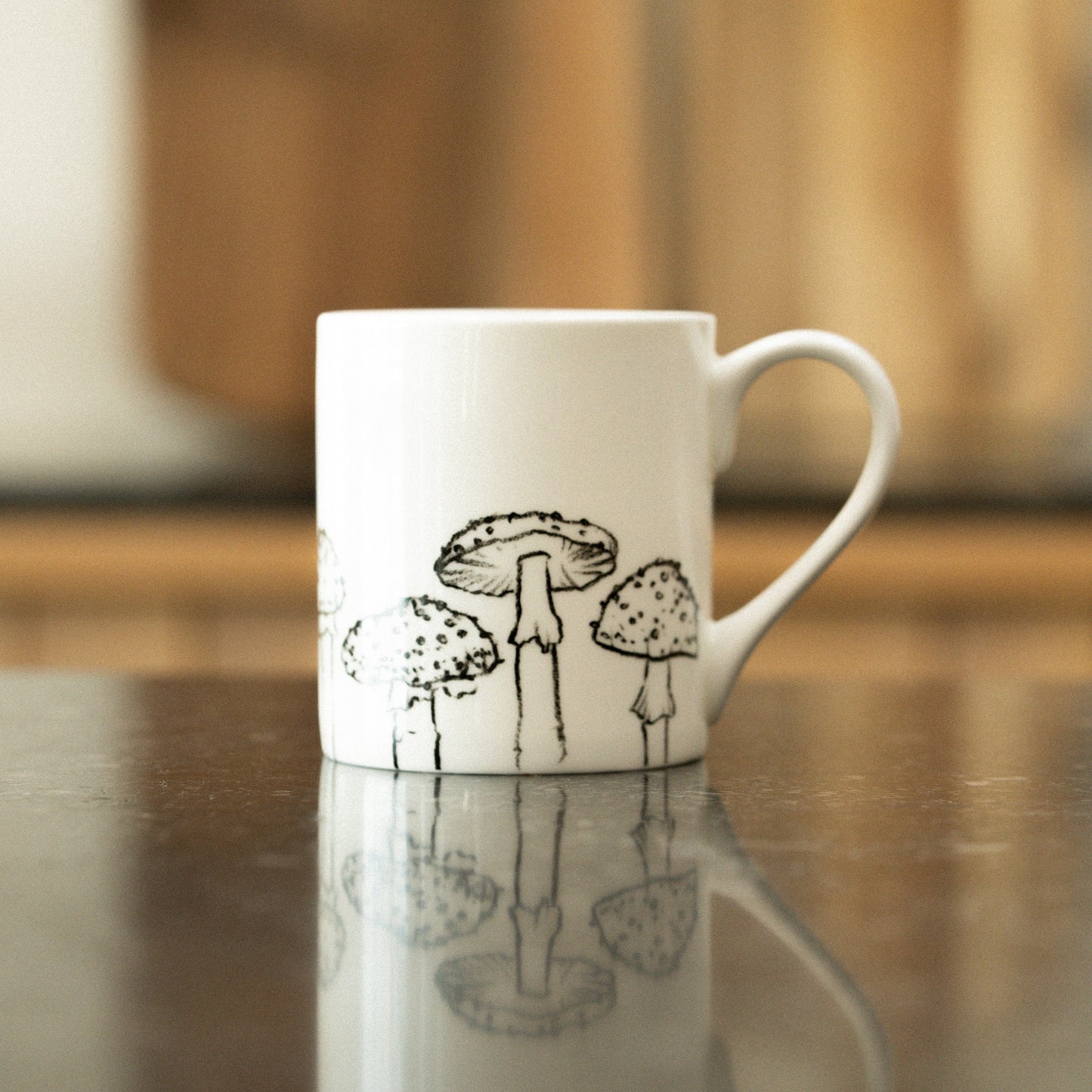 Toadstools Bone China Mug